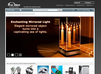 Screenshot Pro-Idee Concept Store